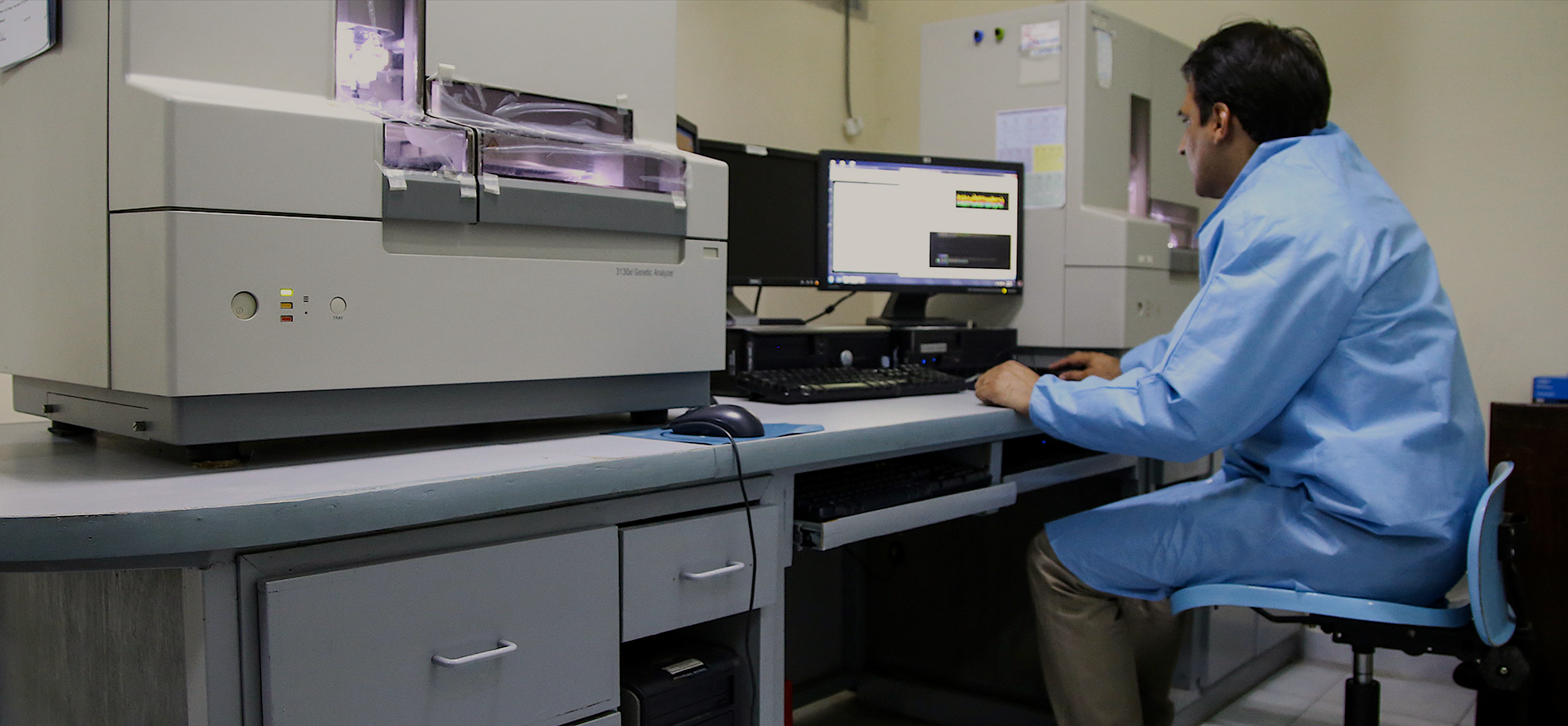 Person working at computer