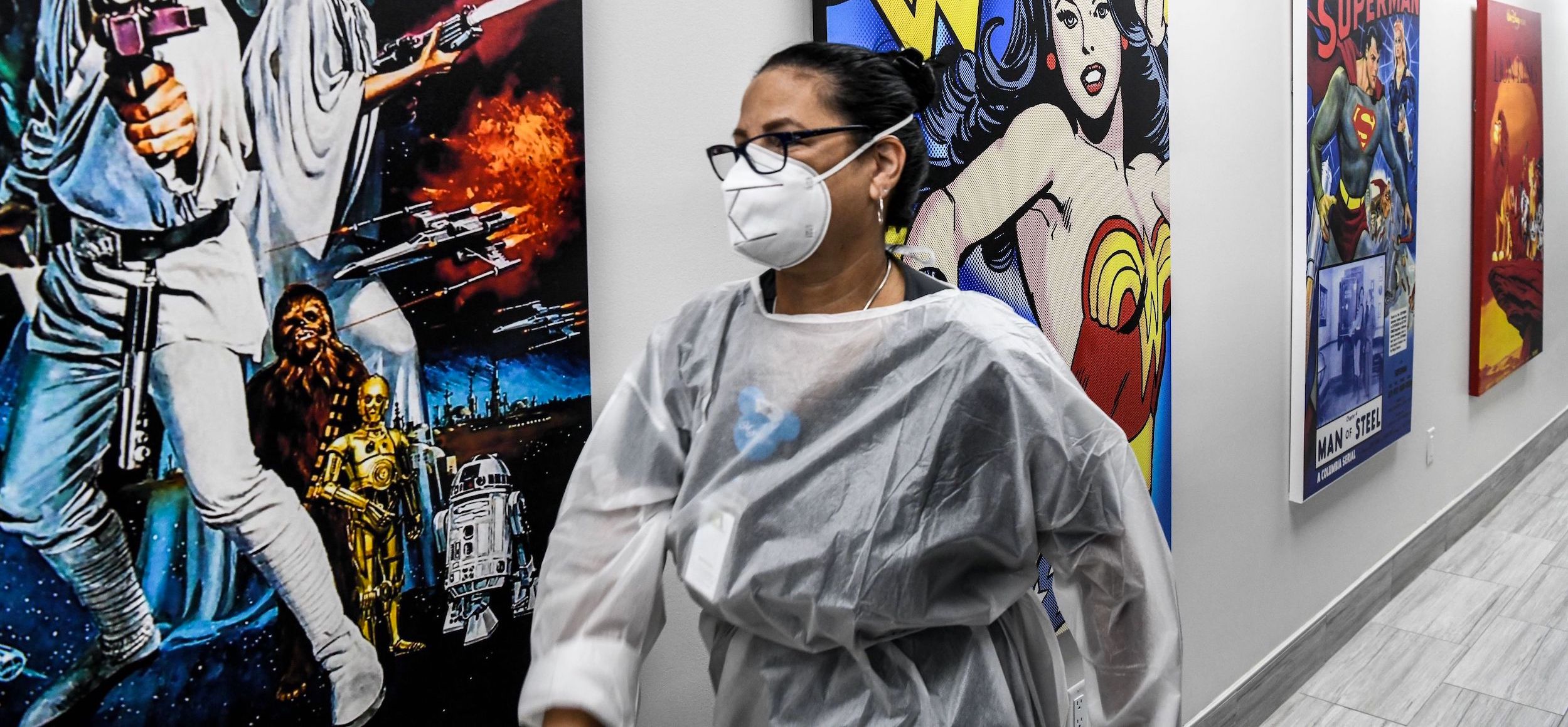 A Nurse Practitioner works at the Research Centers of America (RCA) in Hollywood, Florida, on August 13, 2020 on phase three vaccine clinical trials, in which thousands of people took part. | Chandan Khanna/AFP via Getty Images