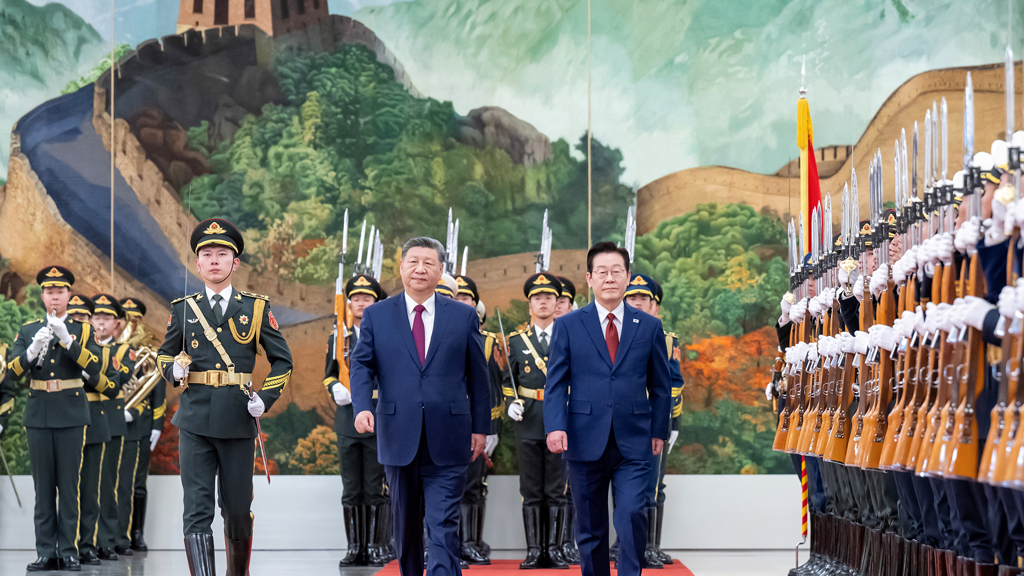 Xi Jinping, Kim Jong-un, South Korea, China, Lee Jae Myung, North Korea
