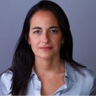 woman dark hair portrait