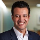 Man wearing grey suit