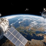 Photo: Artistic rendering of a stalking satellite. Credit: Bertelsmann Foundation and CSIS