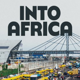 words above a cityscape in africa