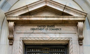 Entrance to U.S. Department of Commerce