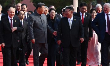 Photo: SERGEY BOBYLEV/POOL/AFP