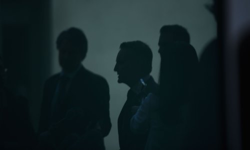 Shadow images of 3 people