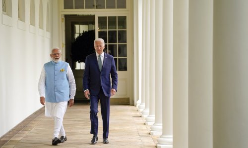 Modi and Biden at White House