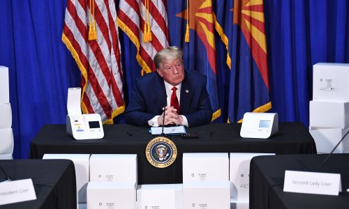 Photo: BRENDAN SMIALOWSKI/AFP via Getty Images