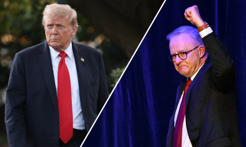 Photo: Win McNamee/Getty Images / Photo: AEED KHAN/AFP/Getty Images