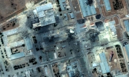 عکس: تصویر ماهواره‌ای © 2025 Vantor/Getty Images