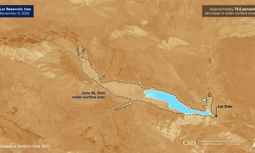 Photo: Copernicus Sentinel Data 2025