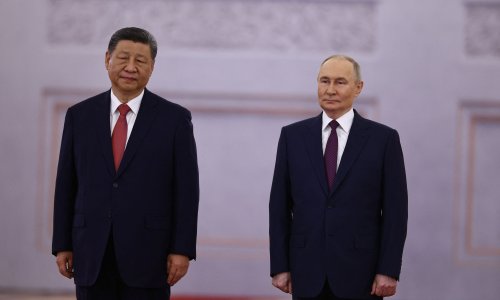 Photo: EVGENIA NOVOZHENINA/POOL/AFP via Getty Images