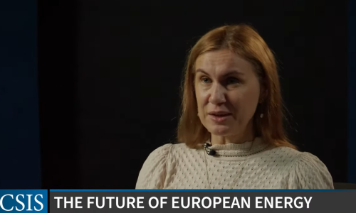The Future of European Energy: A Conversation with EU Energy Commissioner Kadri Simson