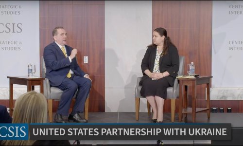 Armchair Conversation with the Ambassador of Ukraine to the U.S. Oksana Markarova