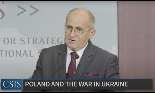 Poland and the War in Ukraine: A Conversation with Zbigniew Rau, Poland’s Minister of Foreign Affairs