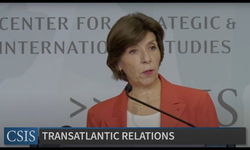 Transatlantic Relations at Times of Strategic Confrontation with Her Excellency Catherine Colonna