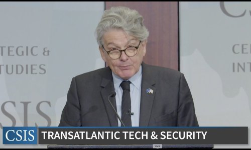 Transatlantic Tech and Security: A Conversation with EU Commissioner Thierry Breton 