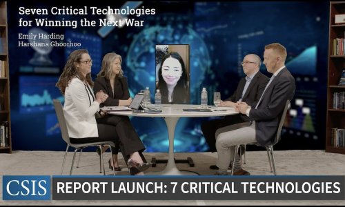 Report Launch: Seven Critical Technologies for Winning the Next War