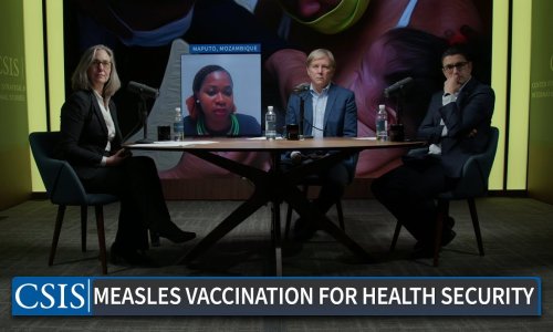 Increasing Measles Vaccination Coverage to Improve Global Health Security