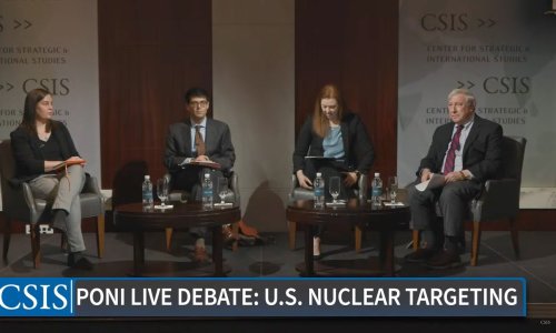 PONI Live Debate: U.S. Nuclear Targeting