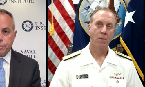 Preserving the Free Flow of Commerce in the Red Sea and Beyond: An Update from FIFTH Fleet Commander VADM George Wikoff, USN