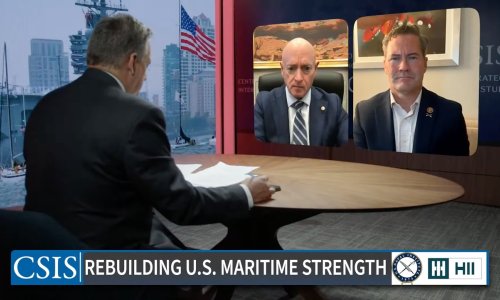 Rebuilding America’s Maritime Strength with Senator Kelly and Congressman Waltz