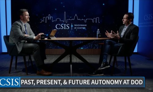 The Past, Present, and Future of AI and Autonomy at the DOD with the Honorable Dr. Will Roper