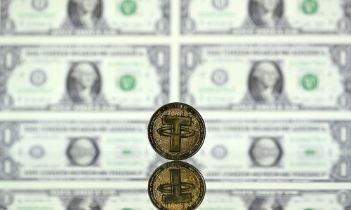  gold plated souvenir cryptocurrency Tether (USDT)