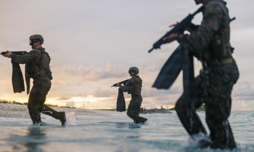 Photo: Lance Cpl. Victor Gurrol/U.S. Marine Corps/Getty Images