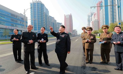 Photo: Xinhua/KCNA via Getty Images