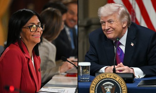 Photo: Federico PARRA /AFP/Getty Images (left) and ANDREW CABALLERO-REYNOLDS/AFP/Getty Images (right)