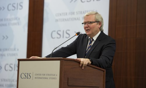 Former PM of Australia, Kevin Rudd