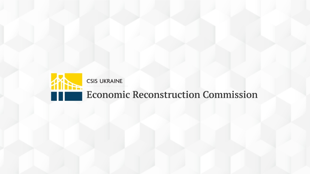 Ukraine Economic Reconstruction Commission | Center for Strategic and International Studies - Vimarsana News