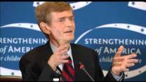 Video thumbnail for Gates, Mullen, Simpson, Bowles, Bell, Bixby, Rivlin & Domenici on Nat Sec & U.S. Debt