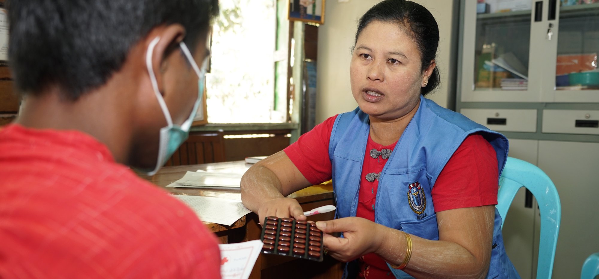 Daw Mar Mar Oo Self Help Group in Lin Yaung Chi Hlaingtharyar Township, Yangon Region. | USAID Myanmar