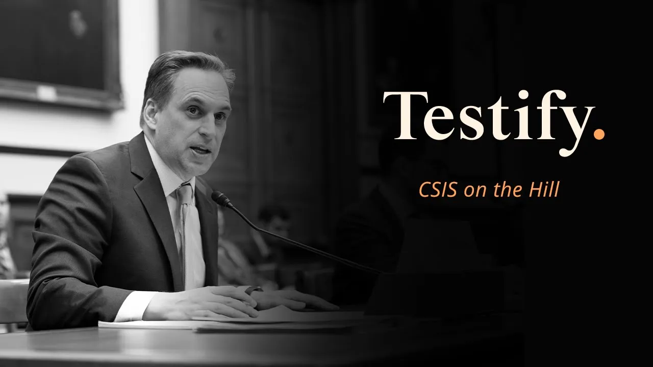  Testify with Seth G. Jones: The Role of Special Operations Forces in Great Power Competition 