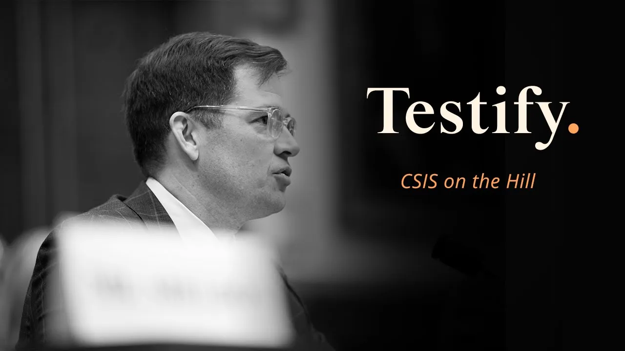 Testify on the Hill
