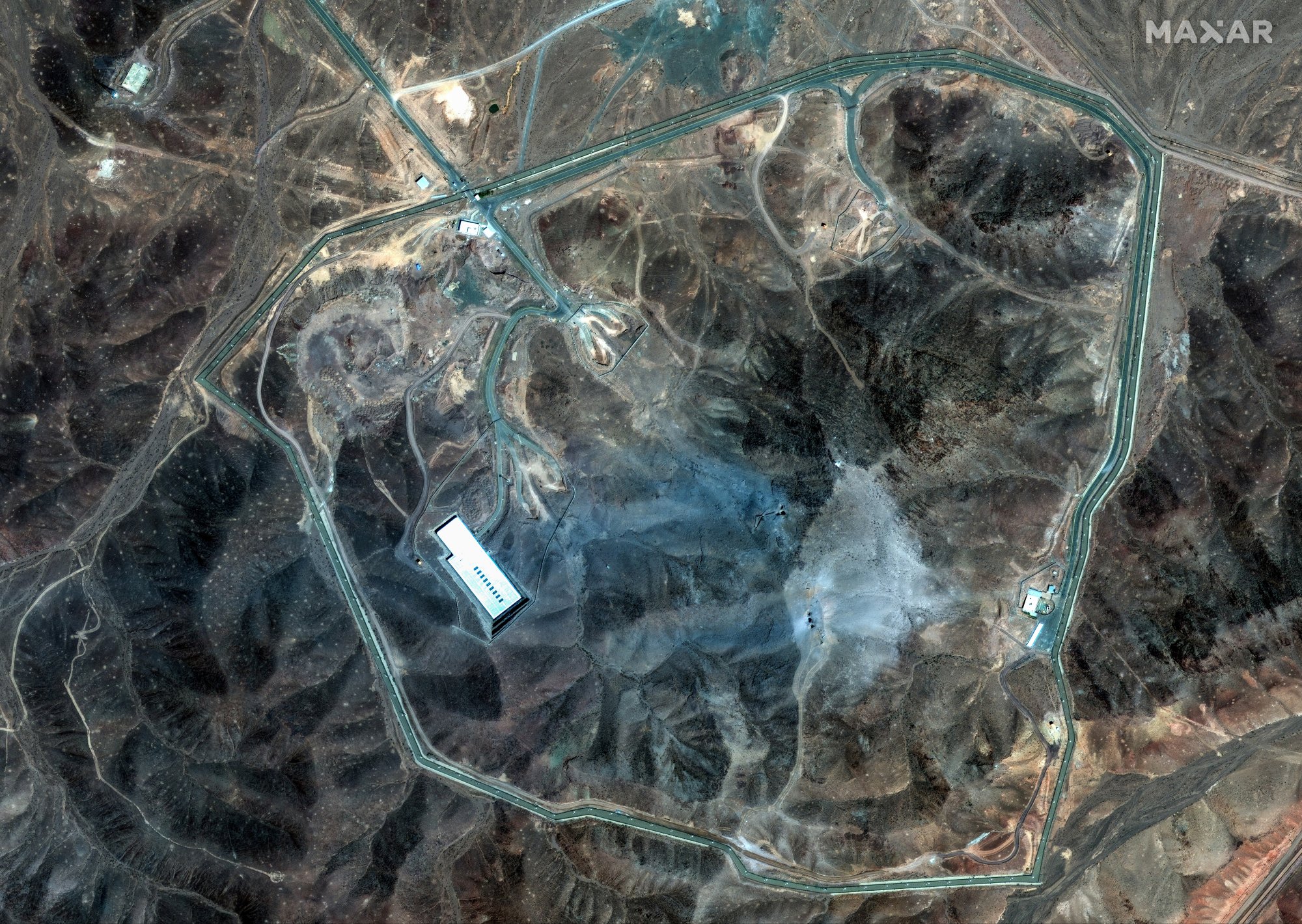 Photo: Satellite image 2025 Maxar Technologies/Getty Images