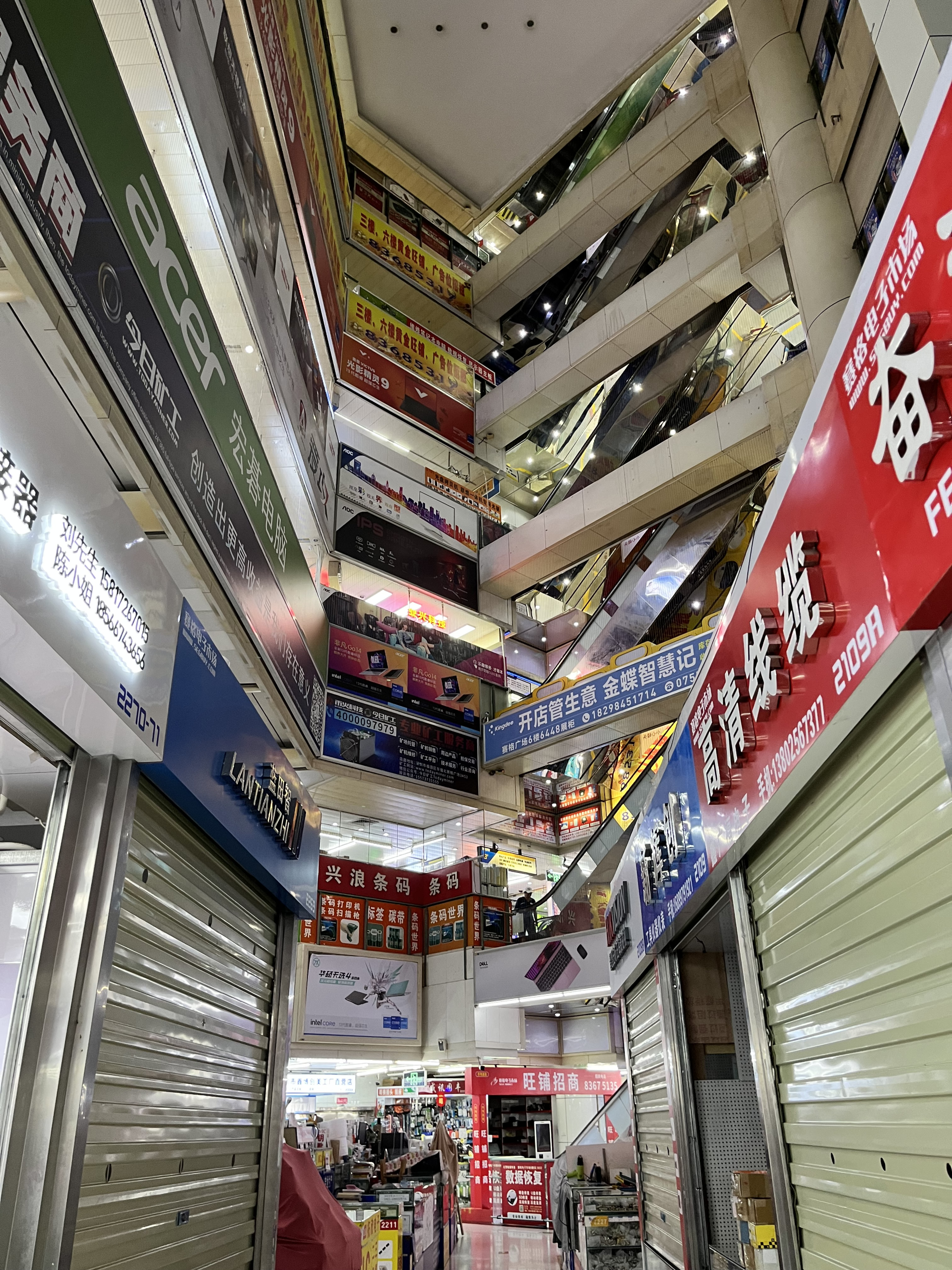 Closed Storefronts, Photo Credit: Qin (Maya) Mei