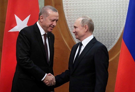 Figure 2: Putin and Erdogan in February 2019