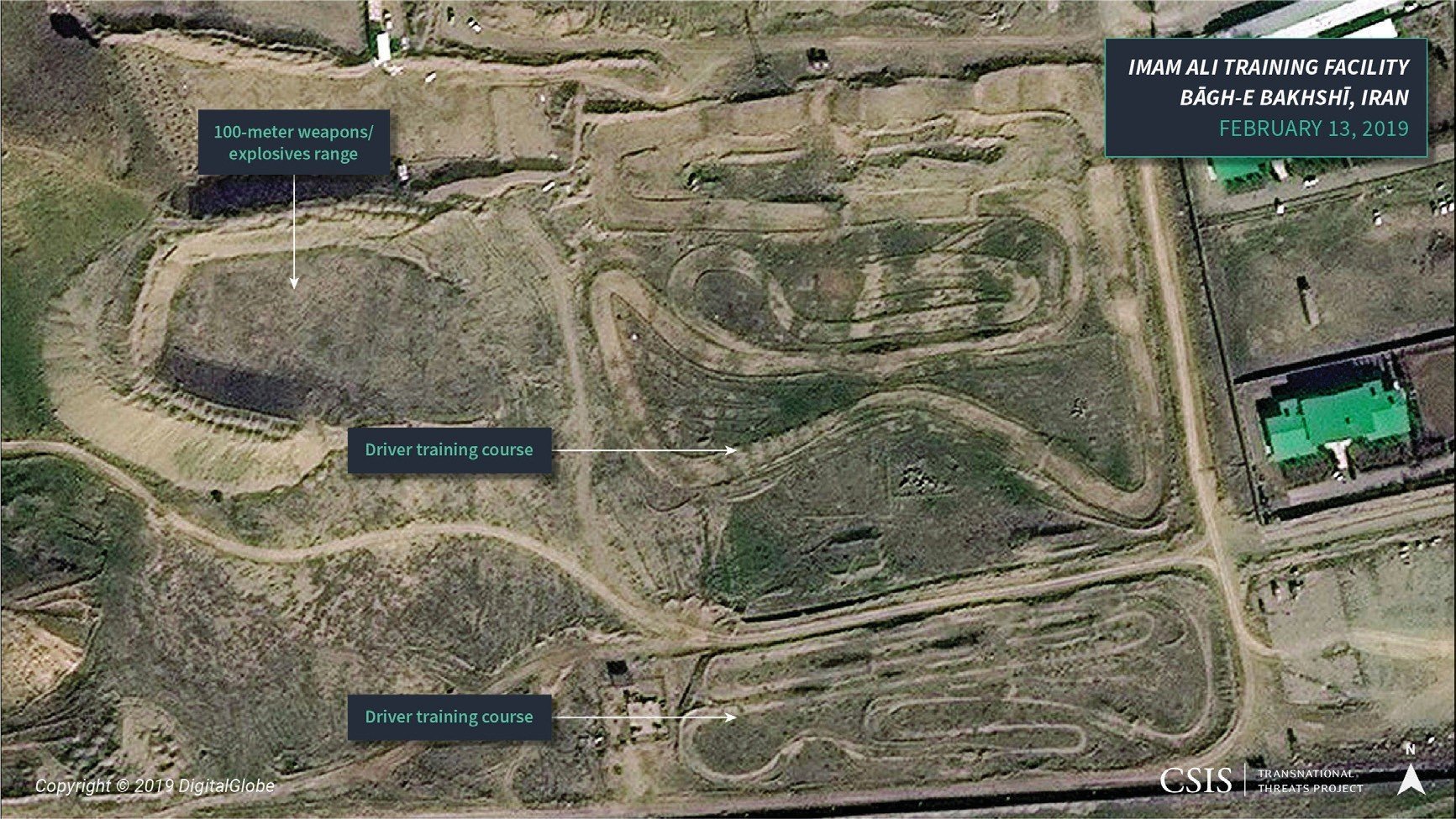 Figure 4: Combat Training Facilities, Part 2, Imam Ali Training Facility, Iran
