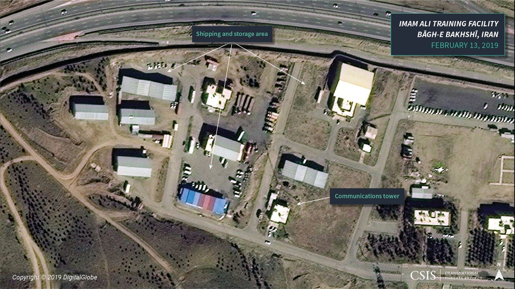 Figure 5: Warehouse and Storage Area, Imam Alit Training Facility, Iran