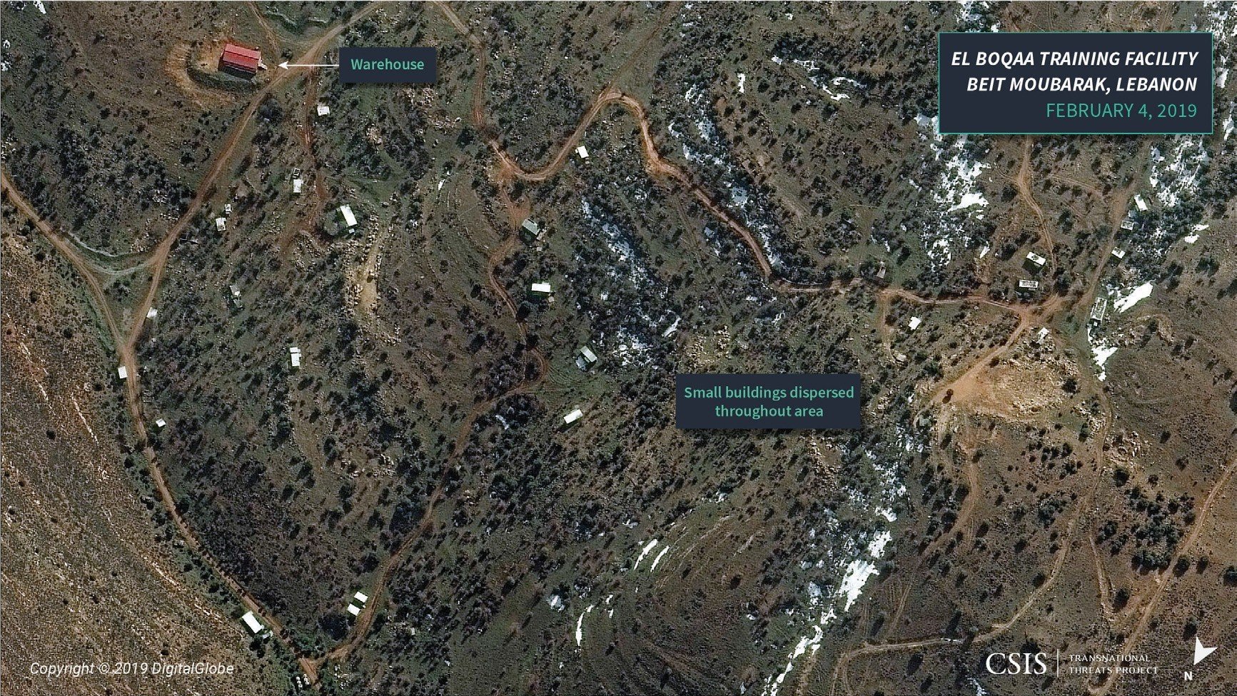 Figure 6: Housing and Storage Area, El Boqaa Training Facility, Lebanon