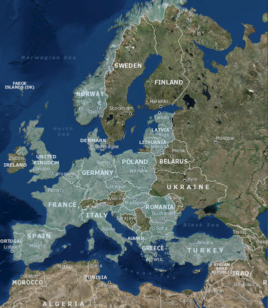 Source: Adapted from NATO, “NATO on the Map,” https://www.nato.int/nato-on-the-map/#lat=51.72673918960763&lon=4.84911701440904&zoom=0.